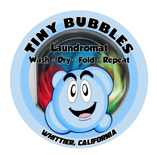 Tiny Bubbles Laundromat logo